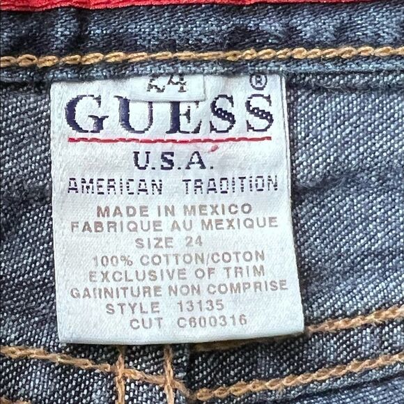 Vintage Y2K Guess Flare Jeans  Size 24 - Picture 9 of 10